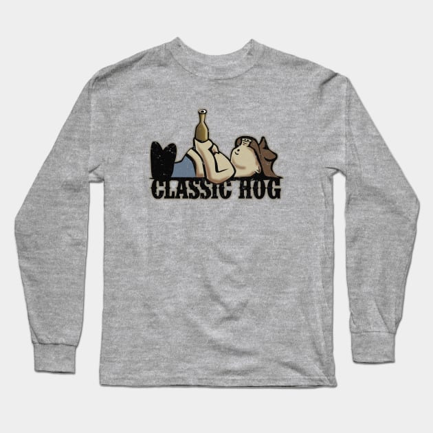 Classic Hog Long Sleeve T-Shirt by hobrath